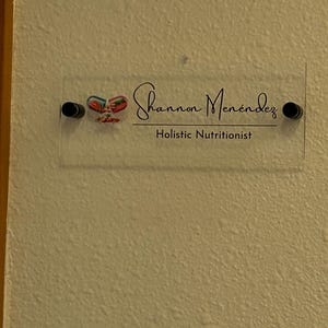 Customer photo review of Office Door Name Plate