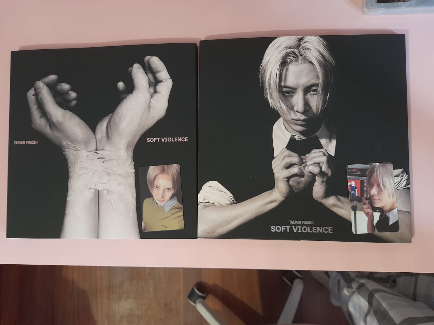 Customer photo review of TAEMIN PHASE I : [Soft Violence]  Photobook Ver. (Online Benefit)