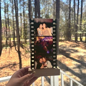 Customer photo review of Film Strip Photo Plaque