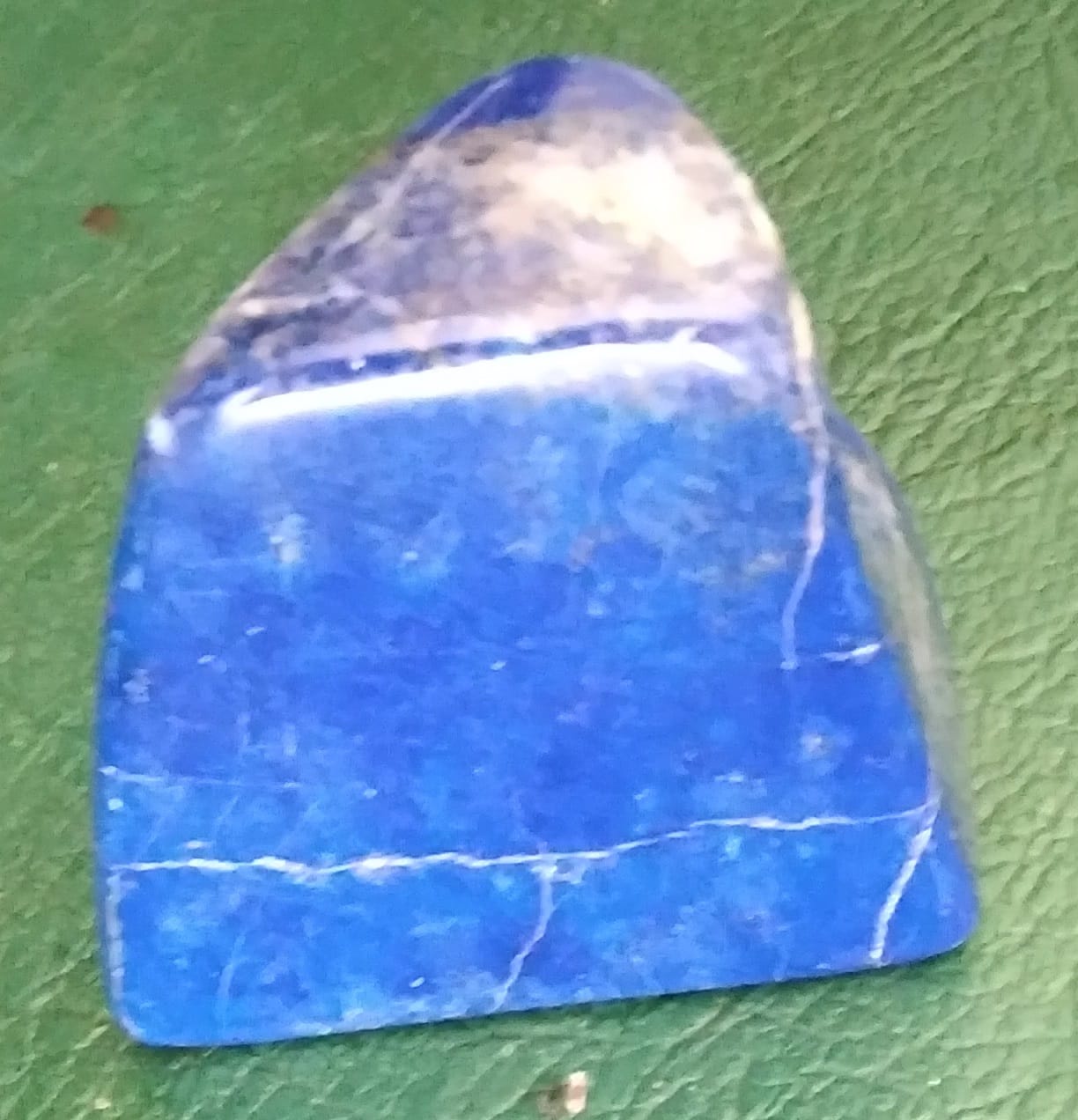 Customer photo review of Lapis Lazuli - Forme libre