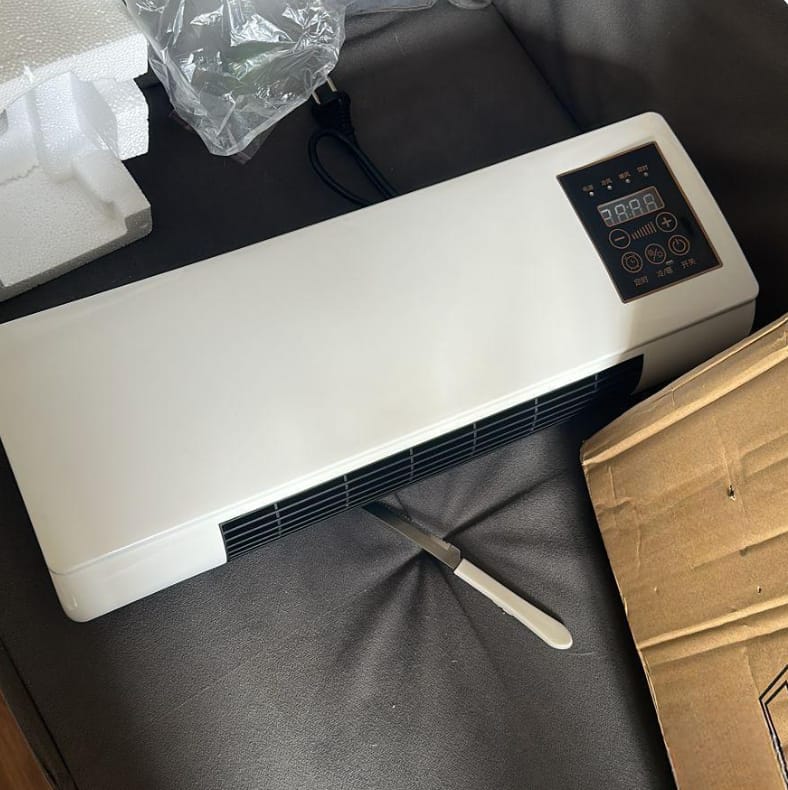 Customer photo review of Climora Cooler air. Calmer nights
