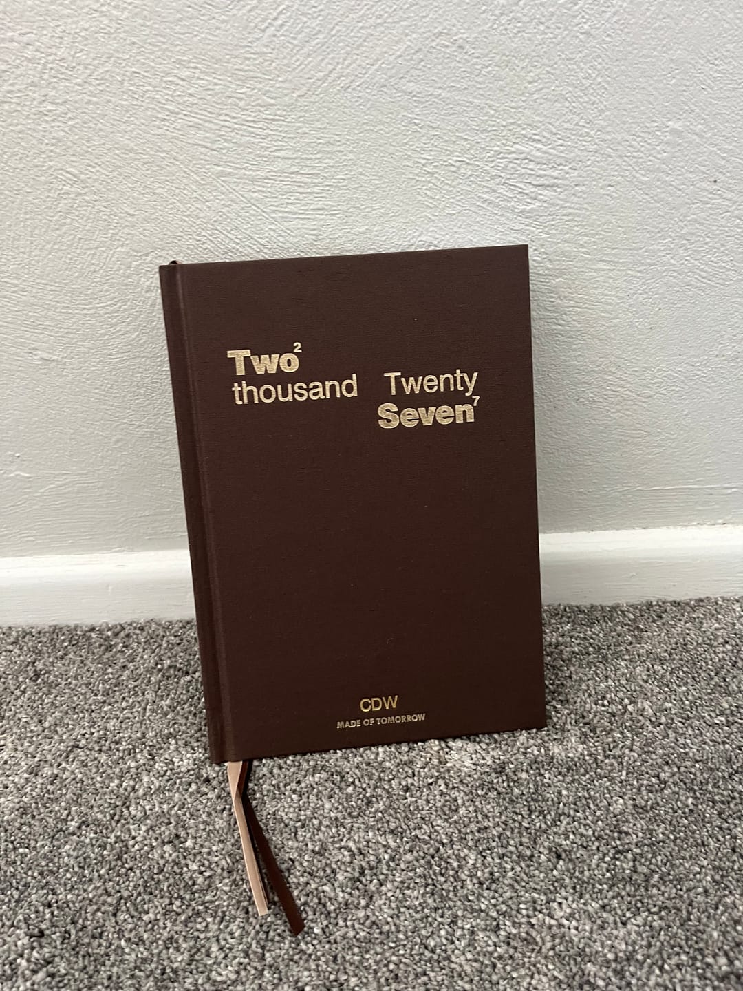 Customer photo review of 2027 A5 Weekly Diary - Classic