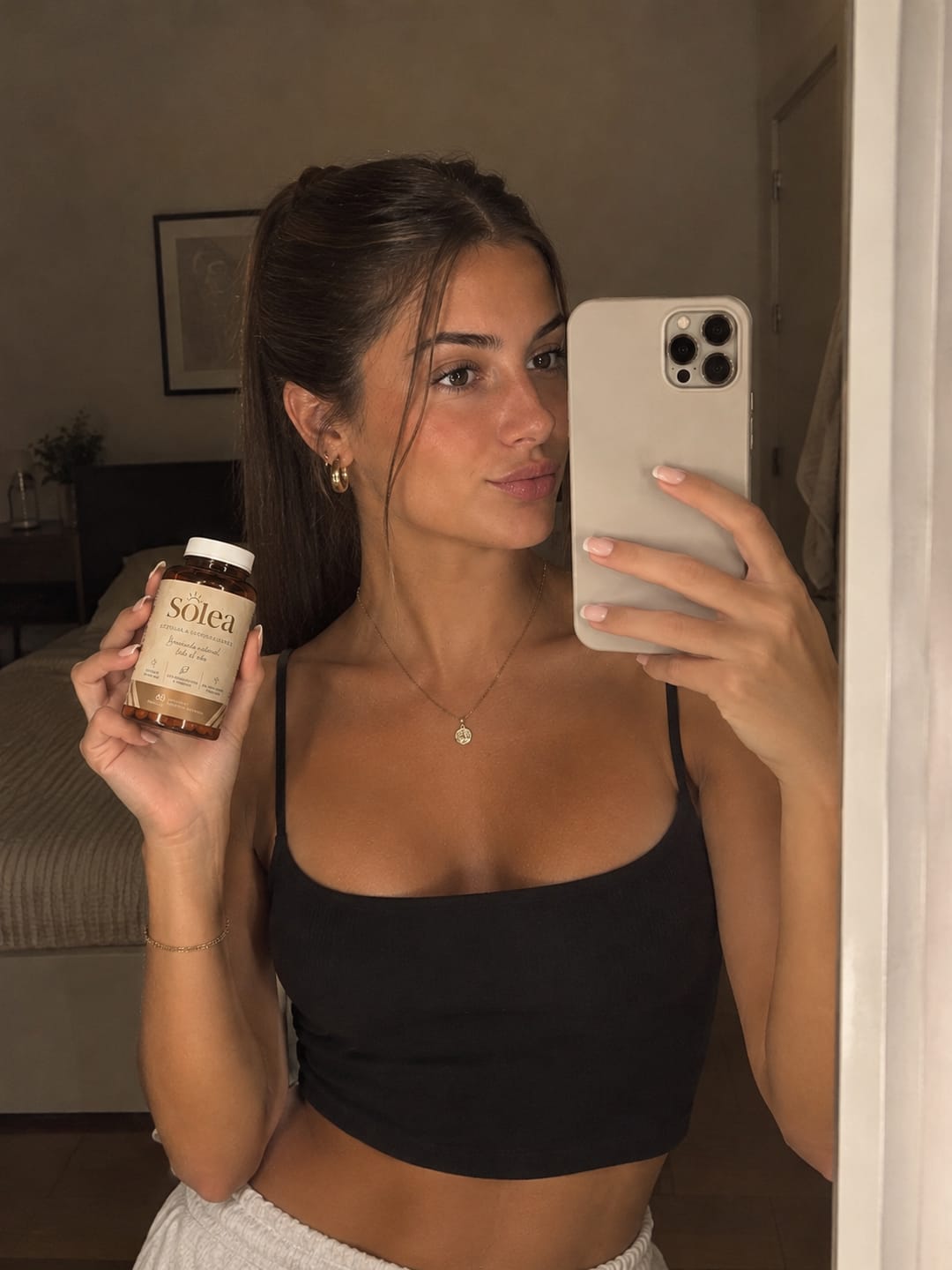 Customer photo review of Solea | Autobronceado en cápsulas para un bronceado radiante