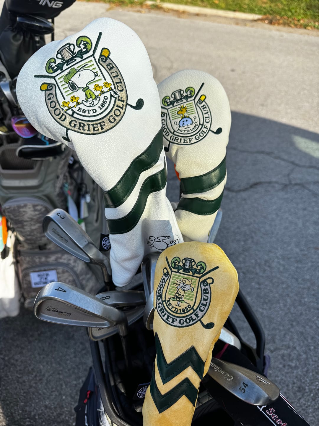 Customer photo review of Peanuts Clubhouse Headcover