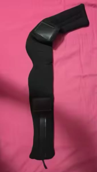 Customer photo review of Schmerzfrei schlafen im Sitzen – 3-in-1 Reiseset