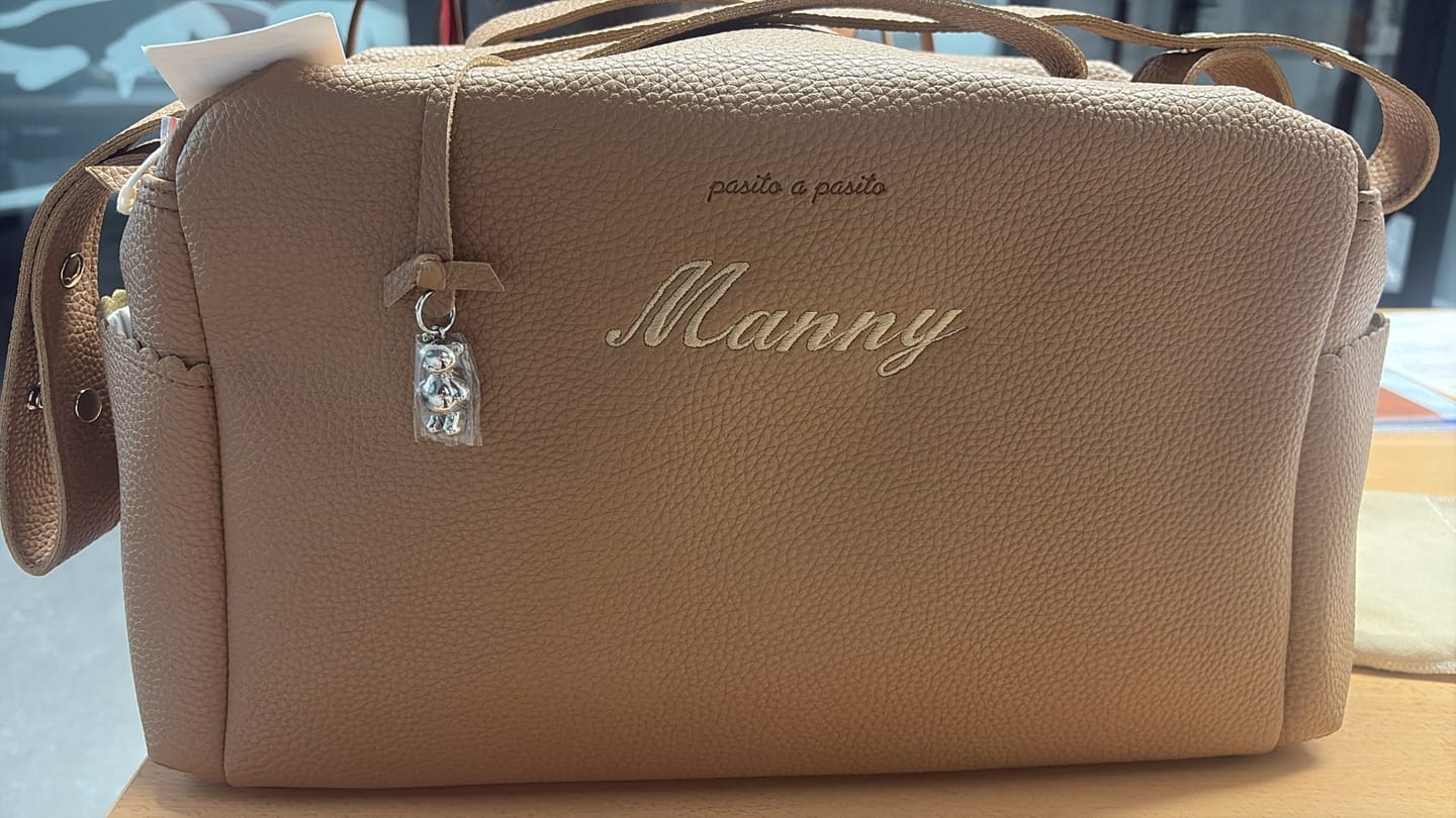 Customer photo review of Borsa fasciatoio Icon Pasito a pasito