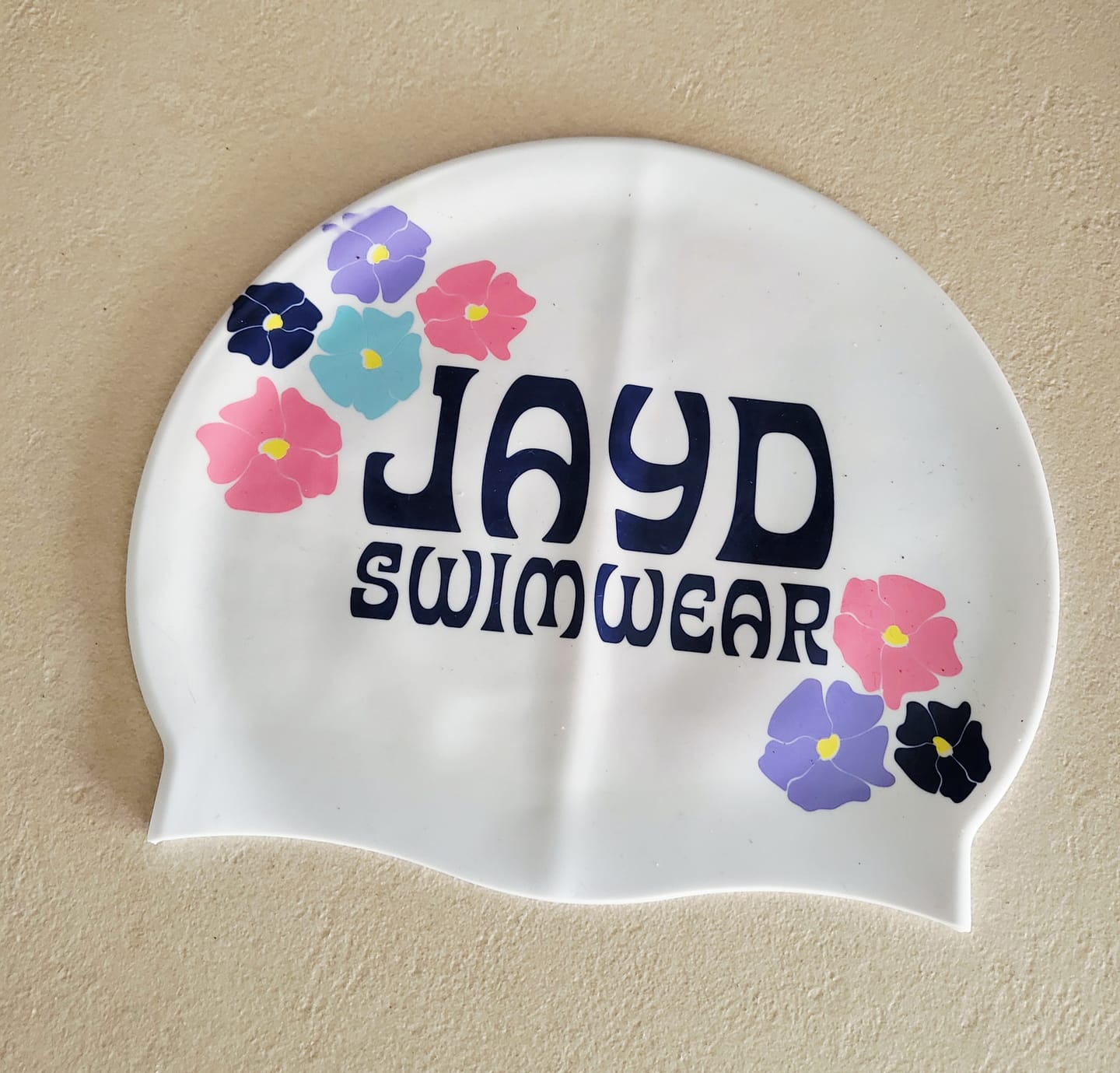 Customer photo review of JAYD Swim Cap - Dive In with Confidence