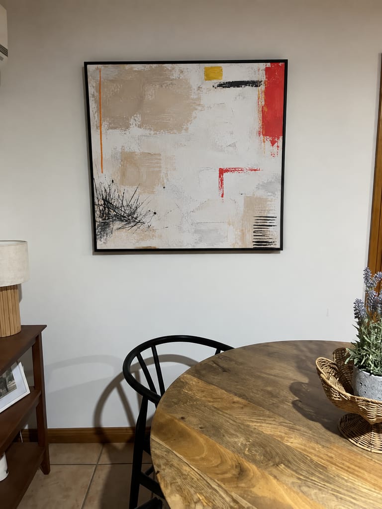Reseña fotográfica del cliente sobre Arte minimalista WLDH