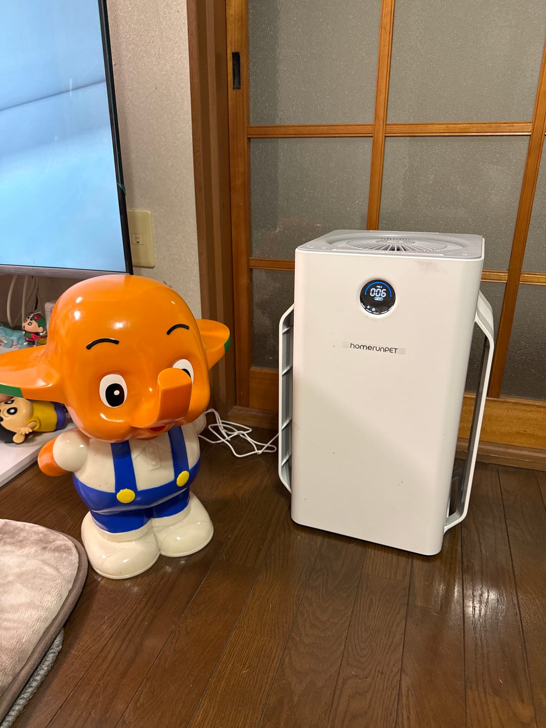 Customer photo review of homerunPET 空気清浄機Airbo