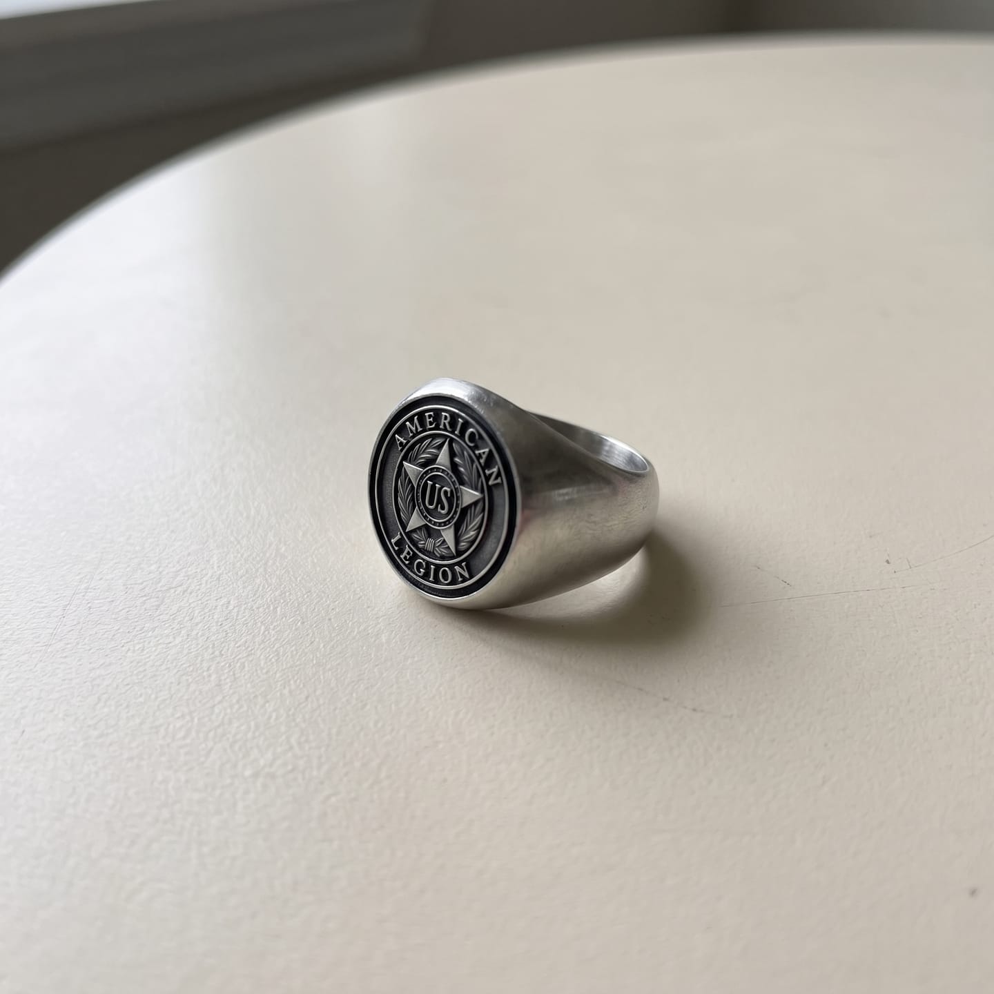Customer photo review of American Legion Signet Ring