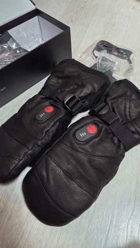 Customer photo review of Heated Mittens