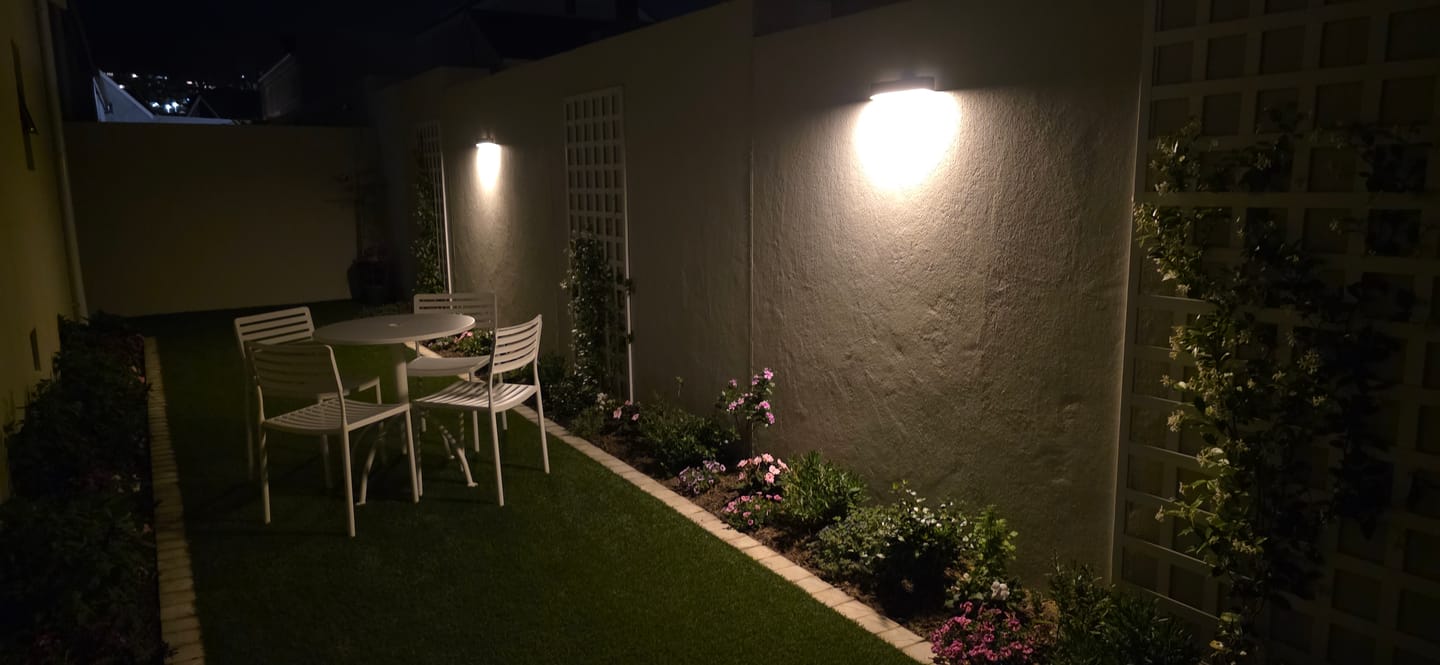 Customer photo review of Solar Wall Light with Motion Sensor