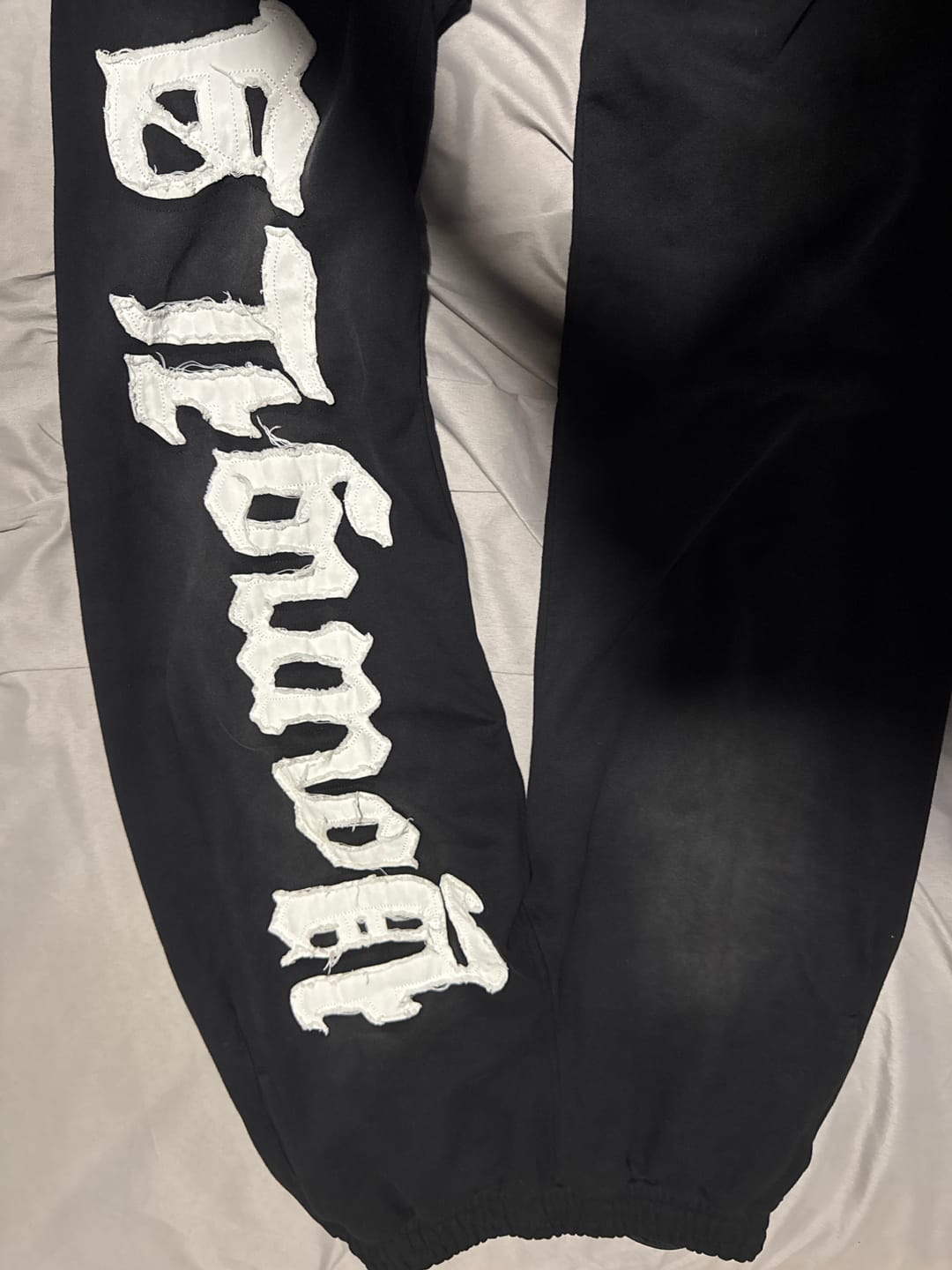 Customer photo review of 2127 - Big Patch Sweats
