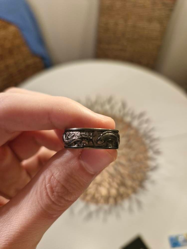 Customer photo review of Dragon Koi Ring