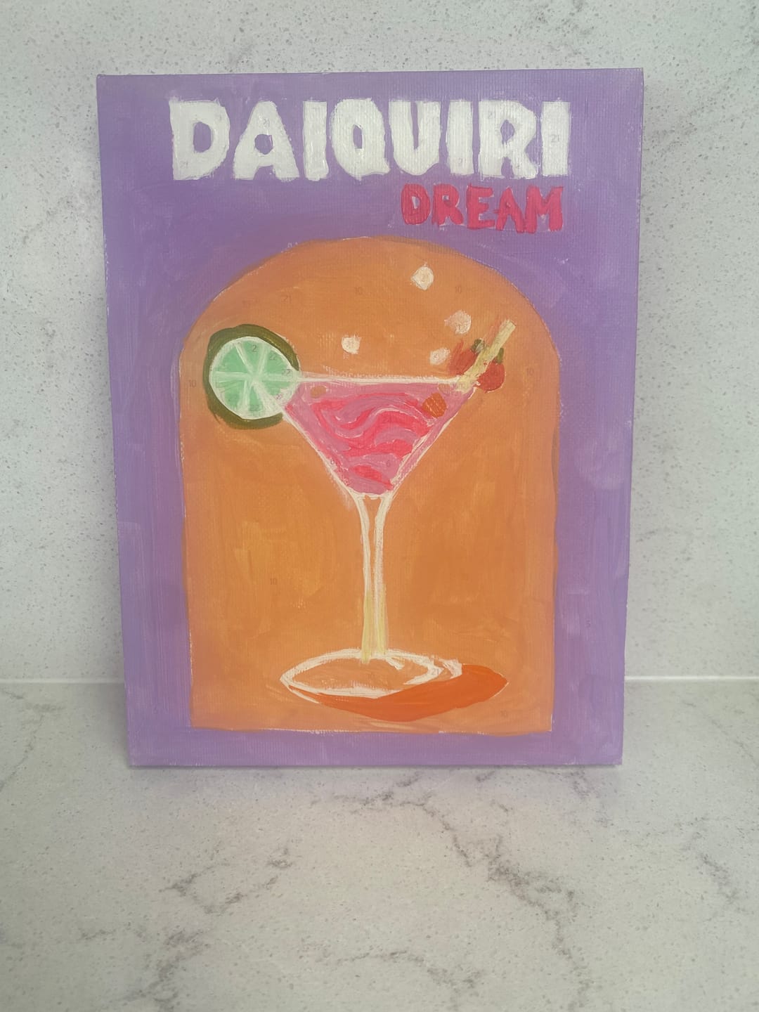 Customer photo review of 12 Mini Paintings | Colorful Cocktail Bundle