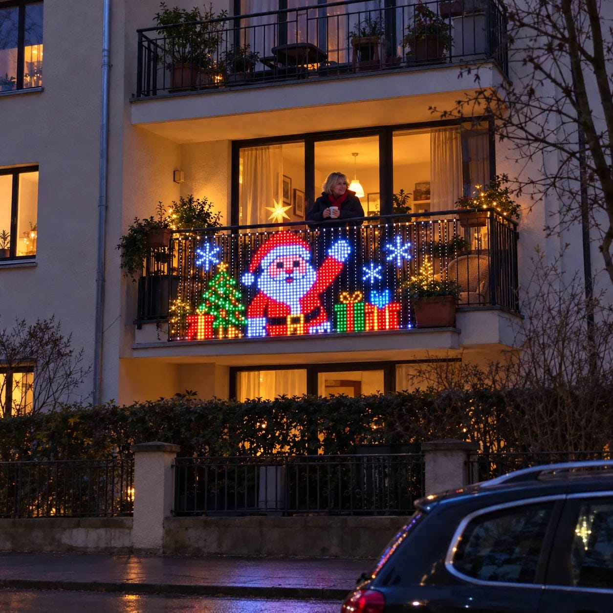 Customer photo review of Lichtzauber™ LED-Vorhang
