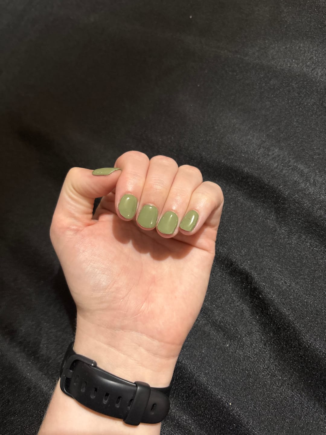 Customer photo review of Pastel Rainbow DIY Semicured Gel Nail Sticker Kit
