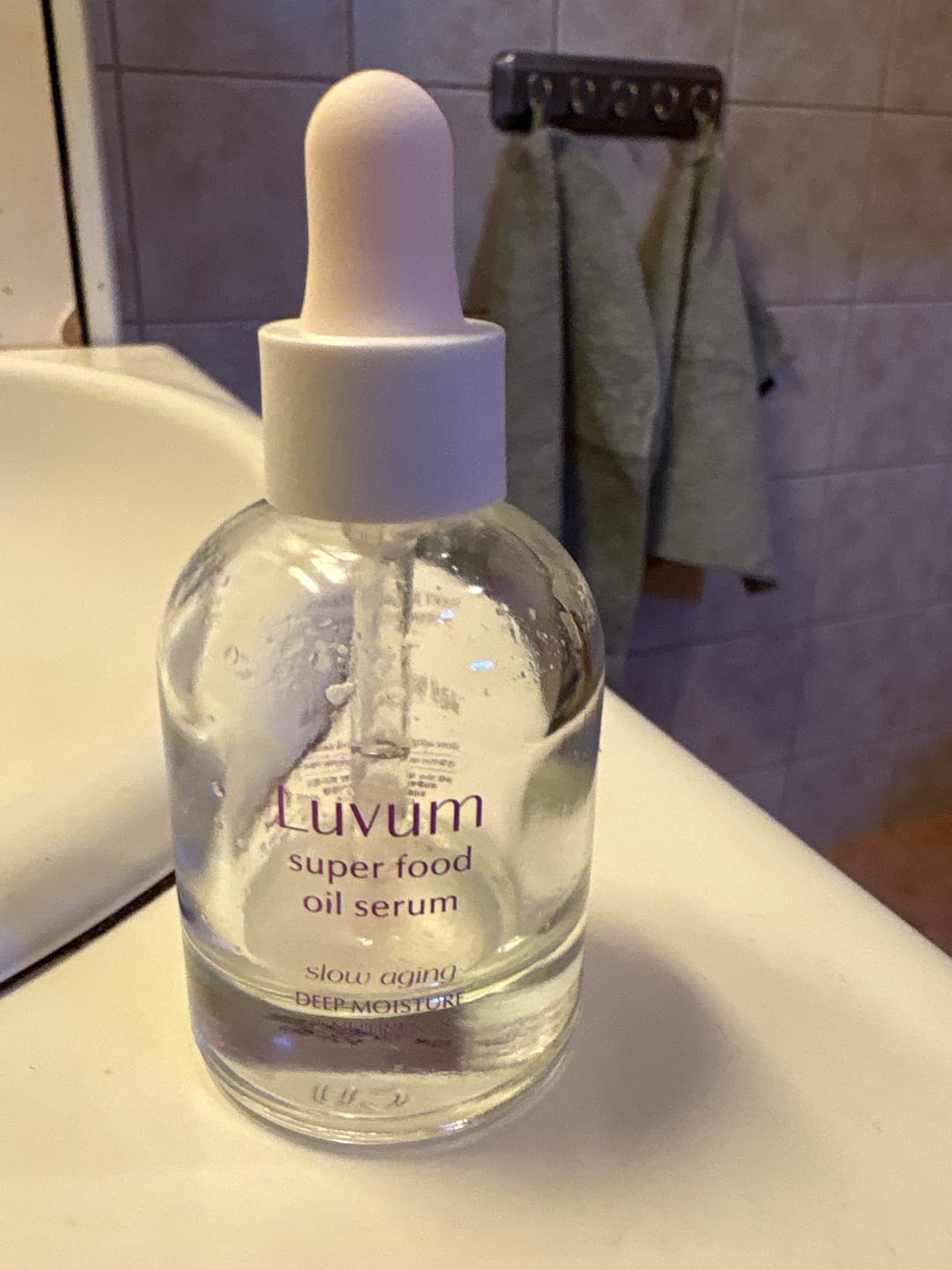 Customer photo review of Luvum Super Food Oil Serum (30ml)