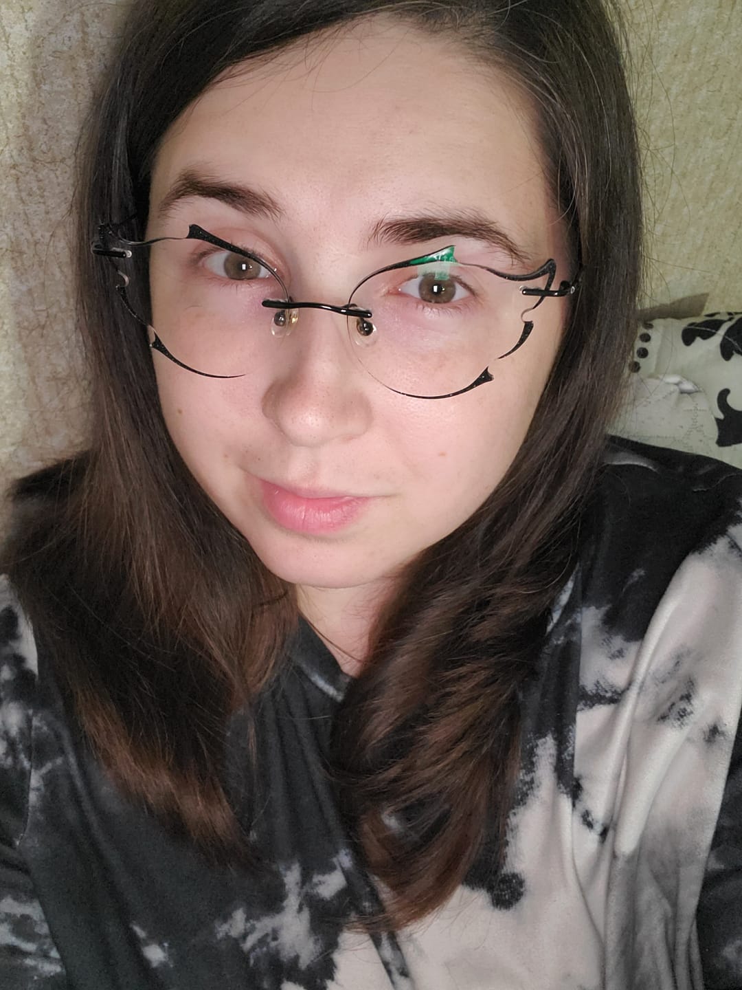Customer photo review of Flare Eyeglasses