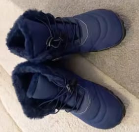 Customer photo review of Botines ComfortWalk™ – Antideslizantes impermeables y Térmicos