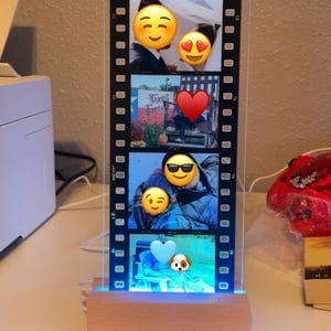 Customer photo review of Film Strip Photo Plaque