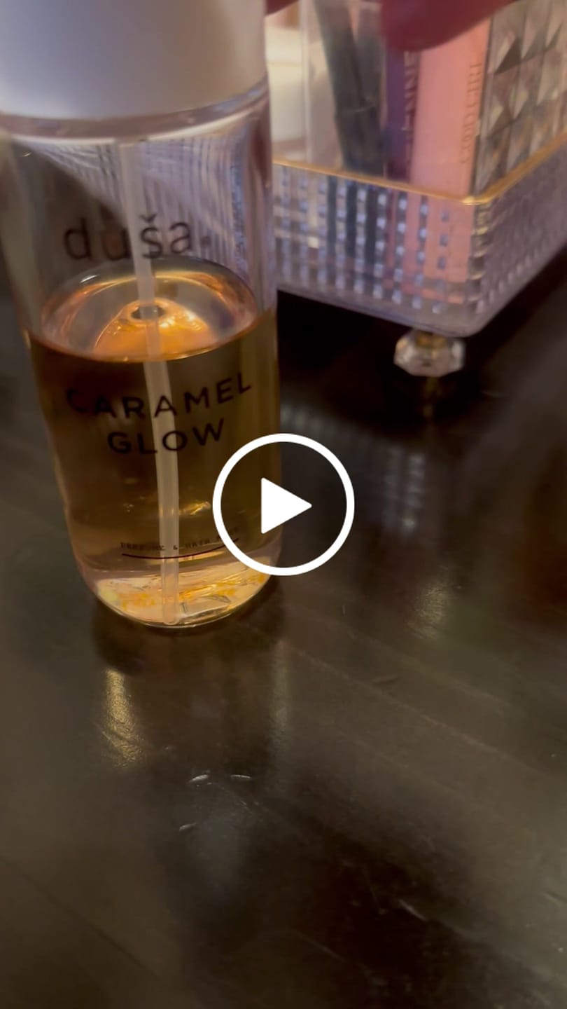 Customer video review of Caramel Glow - Perfume  Mist Cuerpo & Cabello - 100 ml