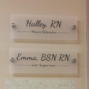 Customer photo review of Office Door Name Plate
