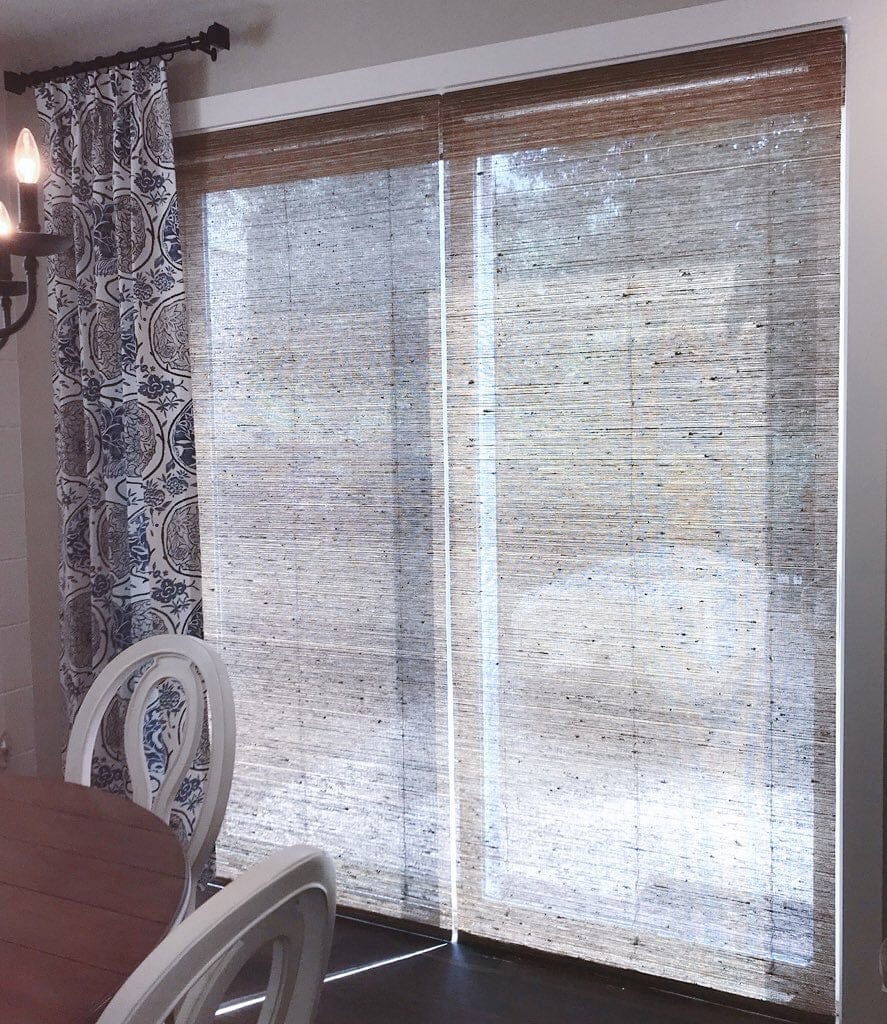 Customer photo review of Woven Wood Shades