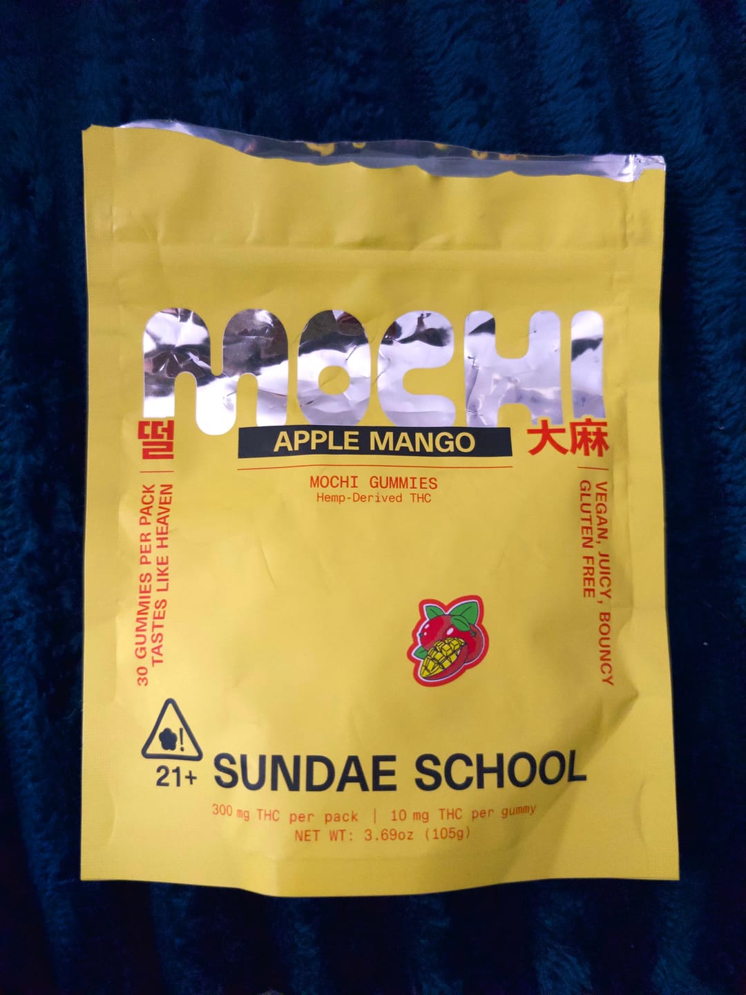 Customer photo review of Apple Mango (10mg) Value Pack