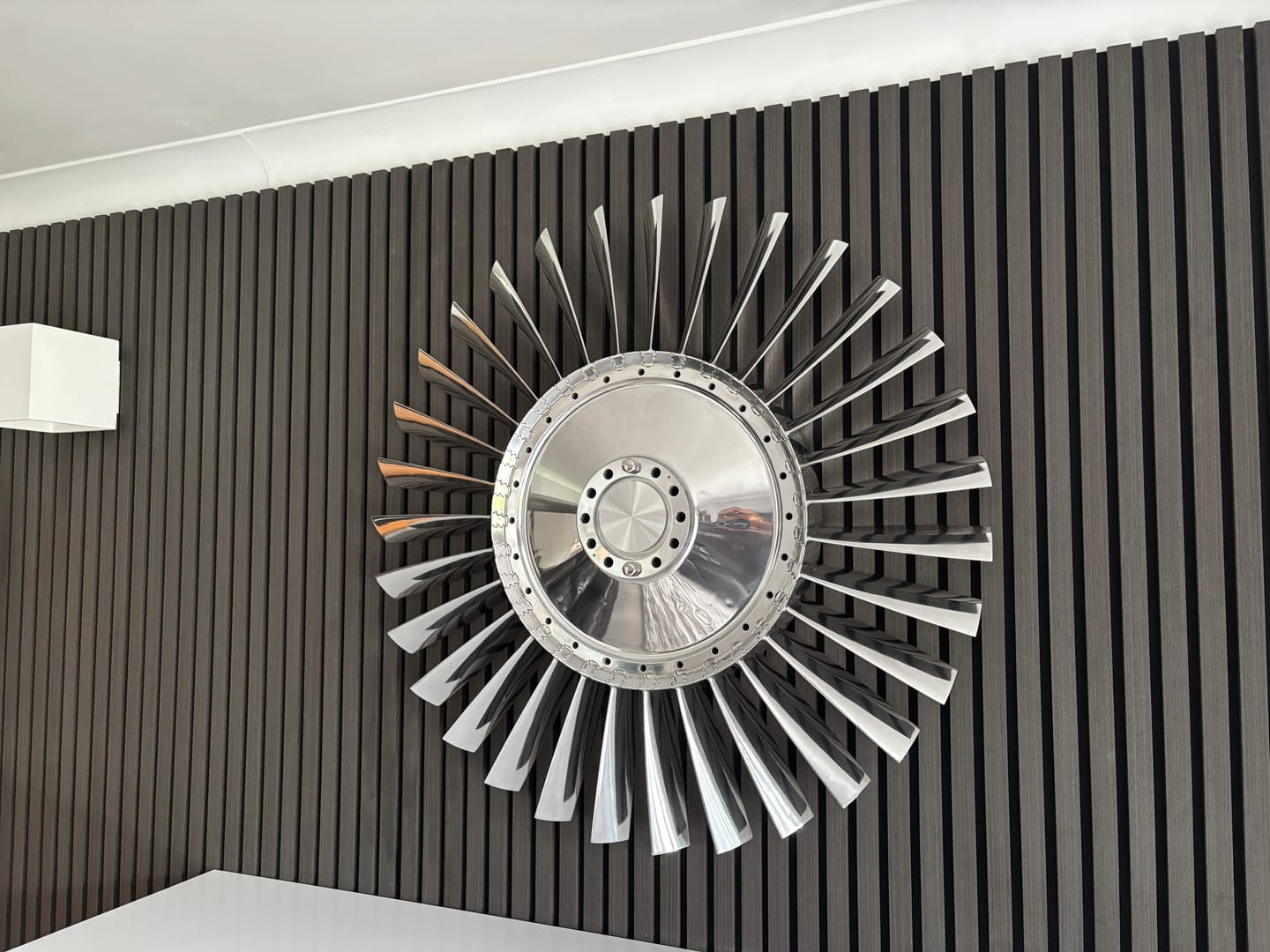 Customer photo review of Charcoal Acoustic Wall Panel