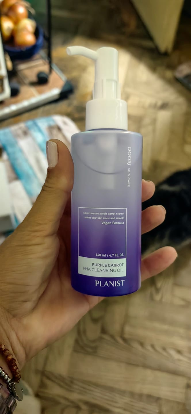 Customer photo review of NEW Почистващо олио Doori Planist Purple Carrot PHA Cleansing oil