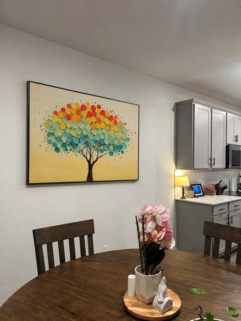 Reseña fotográfica del cliente sobre Colorful Art ZBZU
