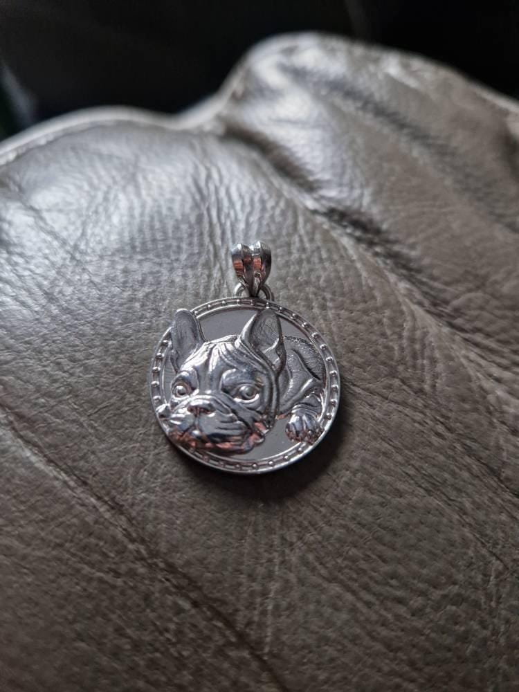 Customer photo review of Mayan Cartouche Pendant