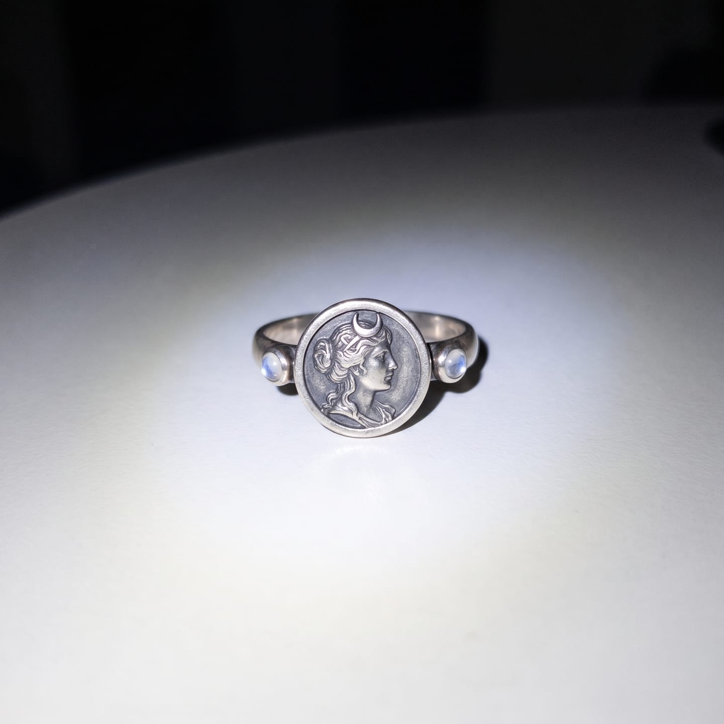 Customer photo review of Hecate Goddess Ring