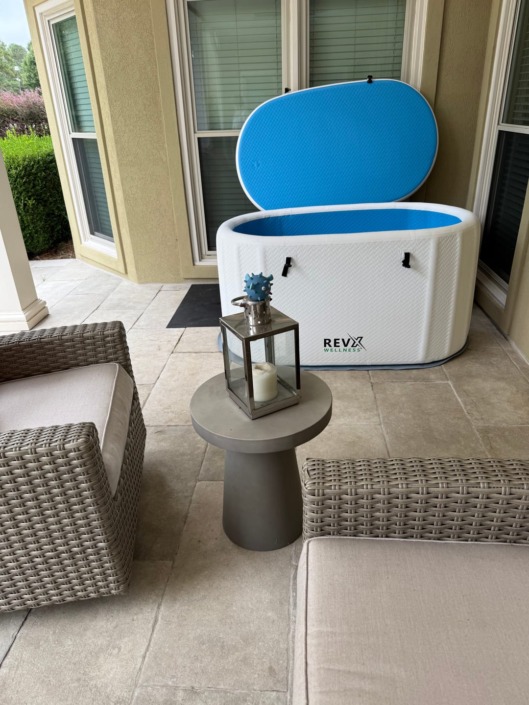Customer photo review of 1.0HP DIY Cold Plunge Bundle