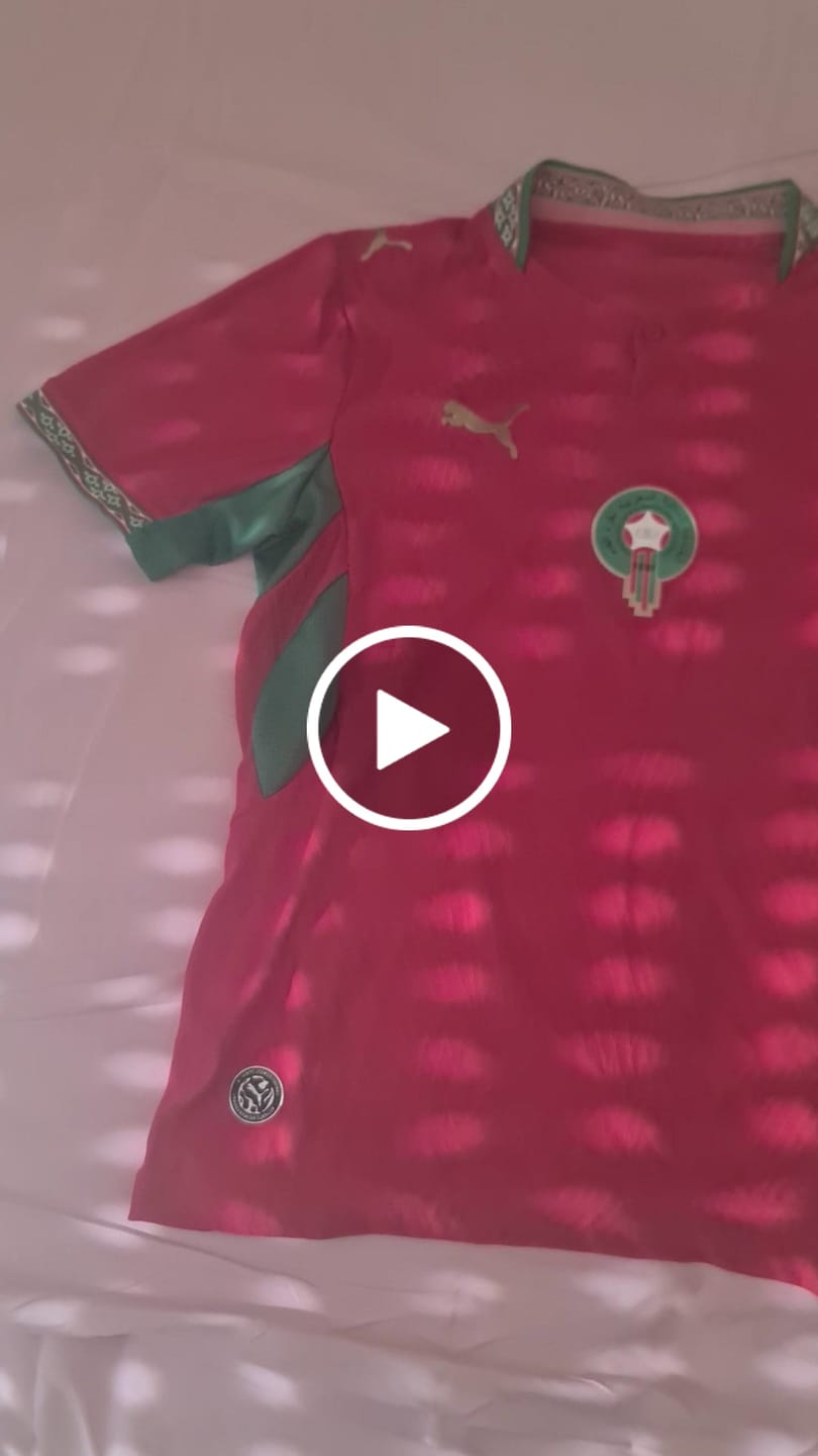 Customer video review of Maillot Maroc domicile 2026