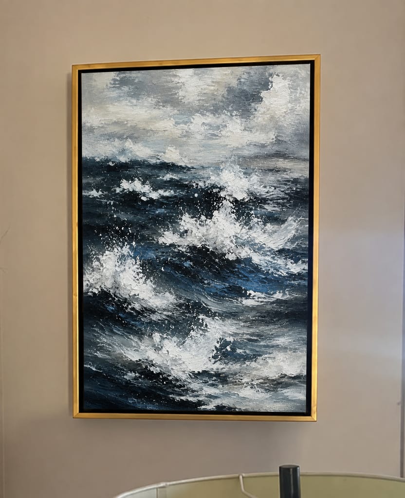 Reseña fotográfica del cliente sobre Wabi-Sabi Art YOEA
