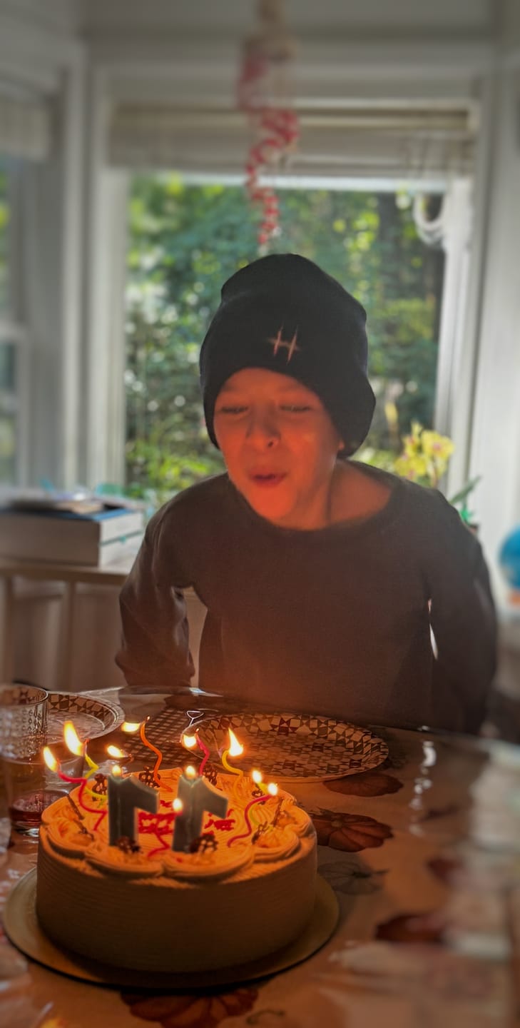Customer photo review of THE EVIL SHRIMPY BEANIE