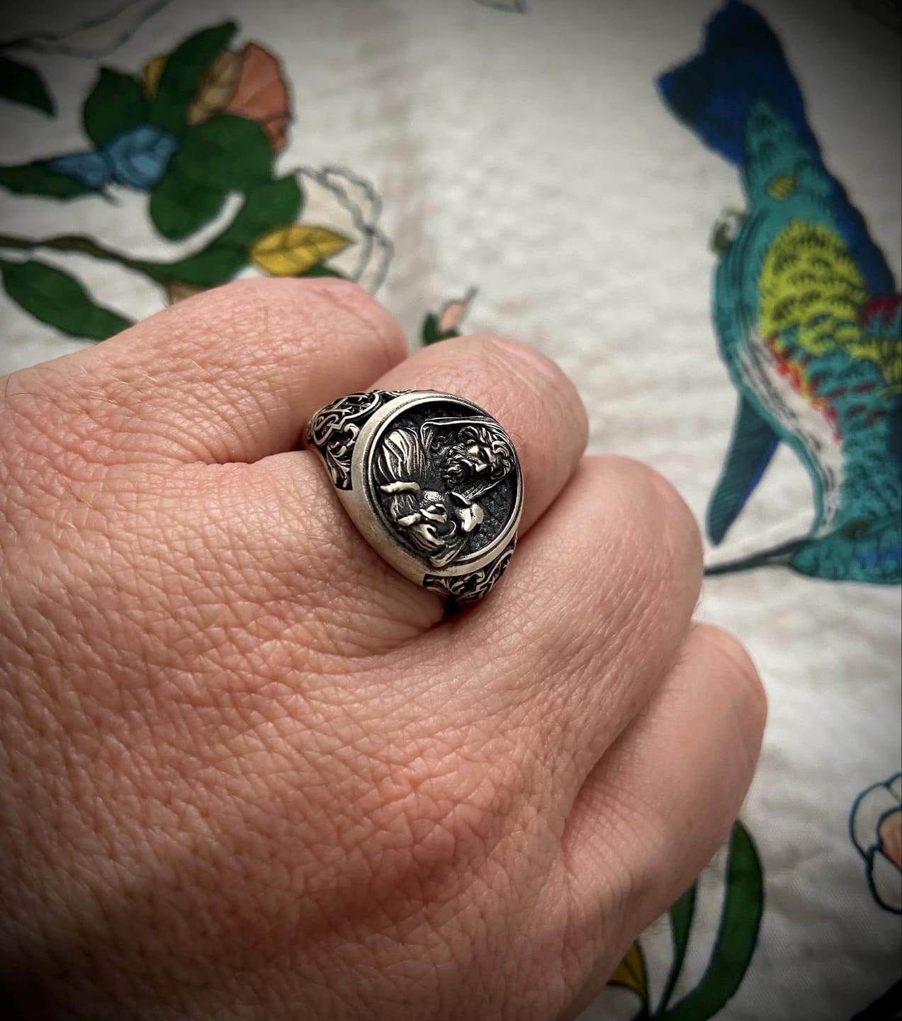 Customer photo review of Good Shepherd Lamb Ring