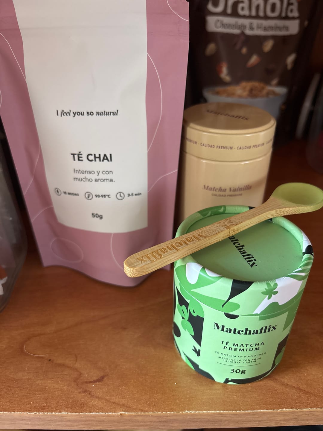 Customer photo review of Cuchara Medidora Bambú 1g