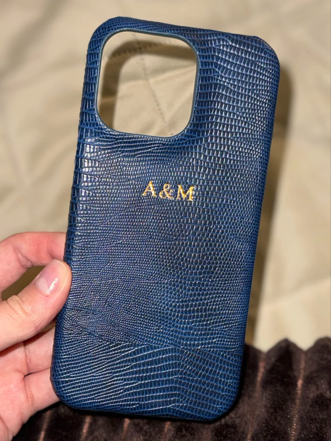 Customer photo review of Lizard Phone Case