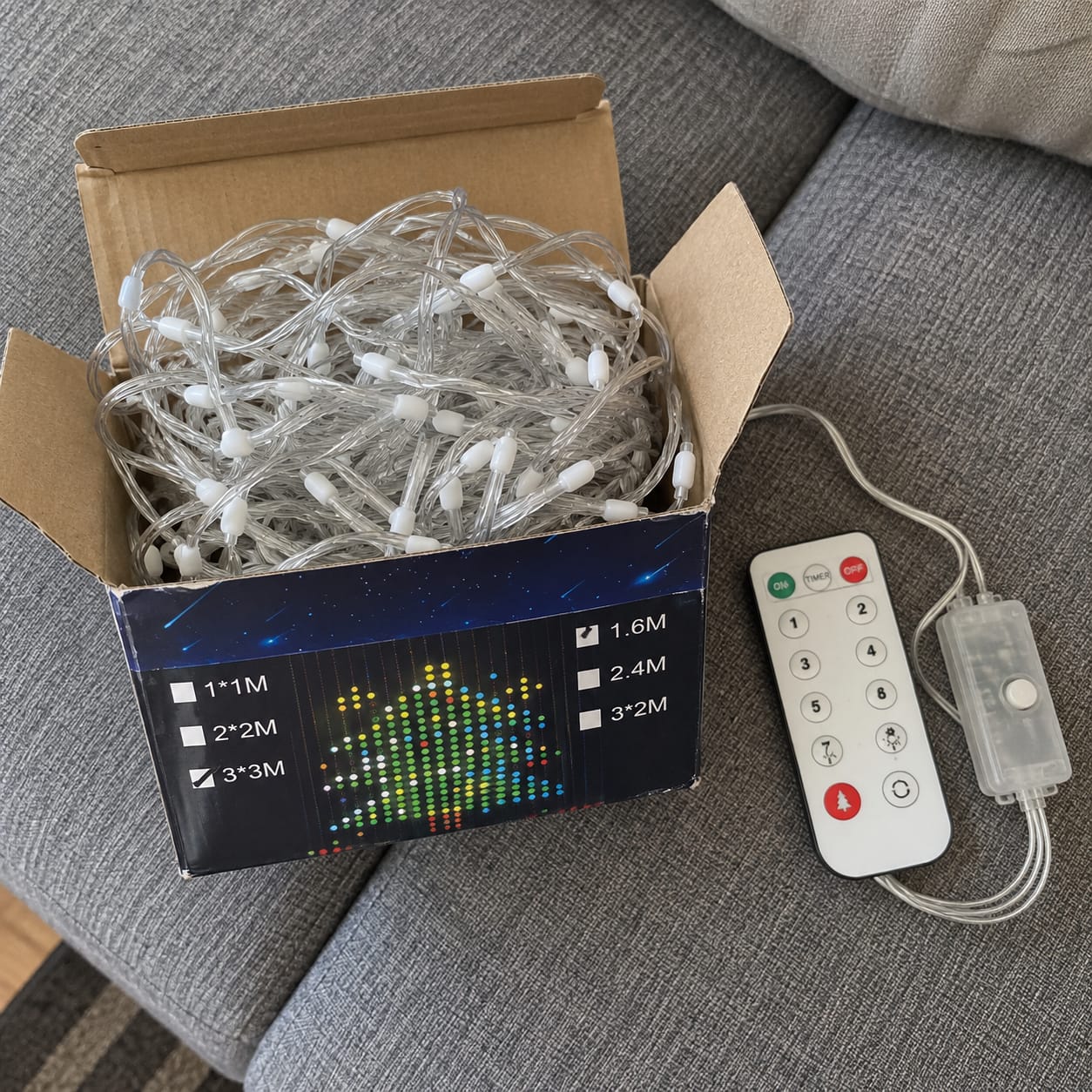 Customer photo review of Magic Light | Cortina LED personalizable