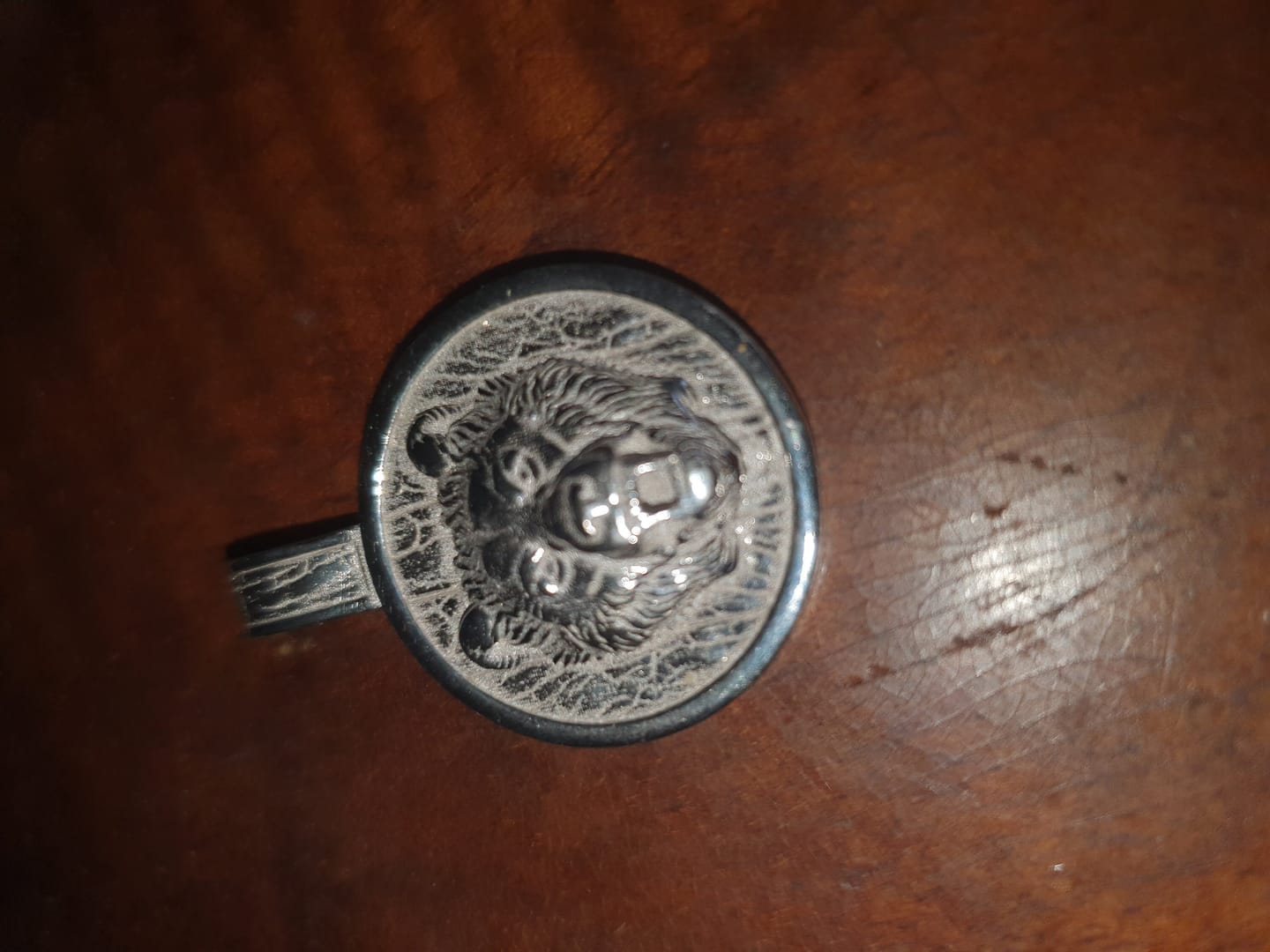 Customer photo review of Daruma Doll Pendant