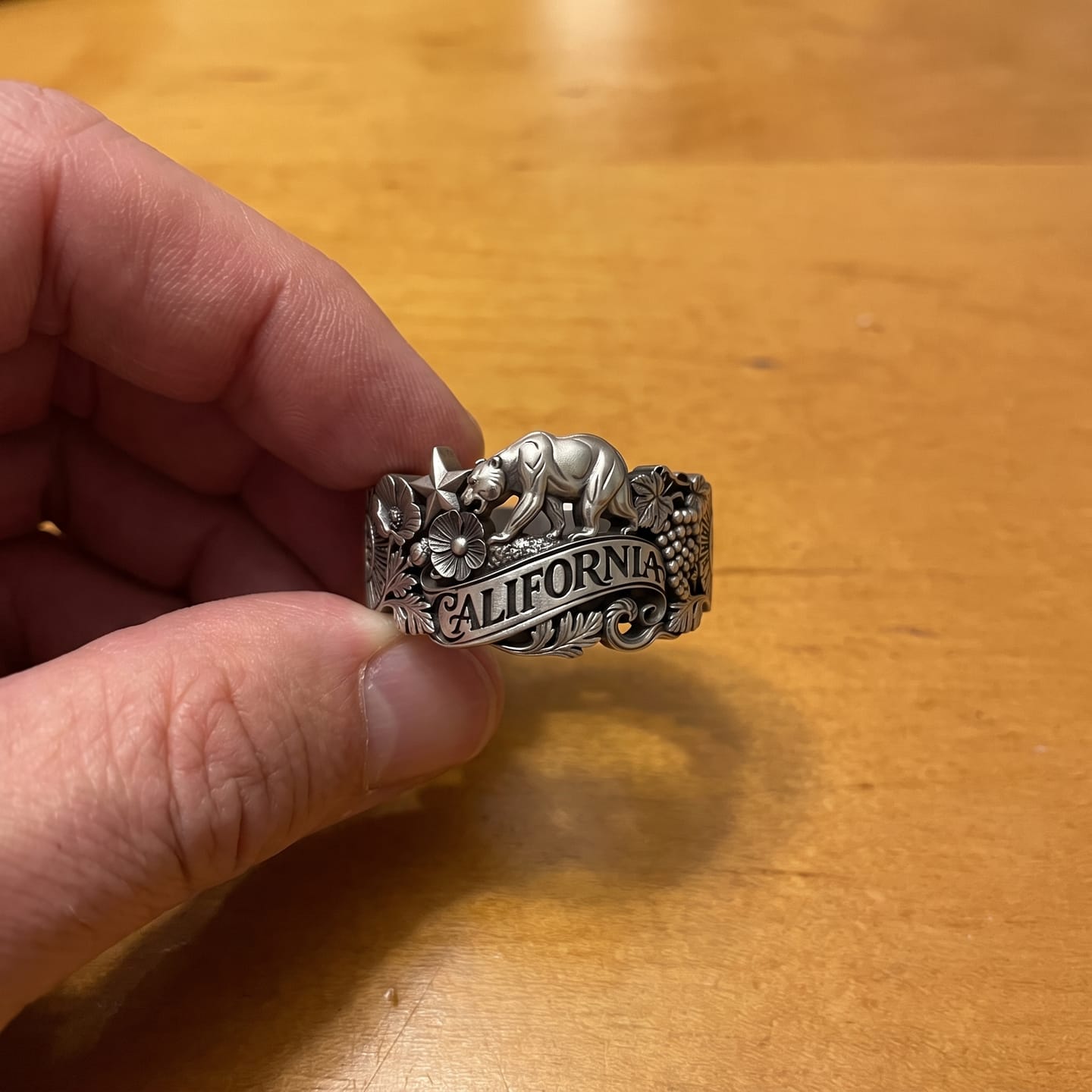 Customer photo review of California Bear Ring