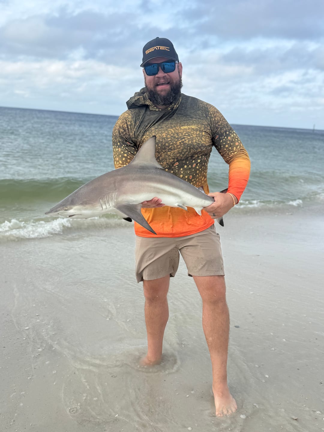 Customer photo review of Brook Trout Sport Tec Hooded Long Sleeve – Men's