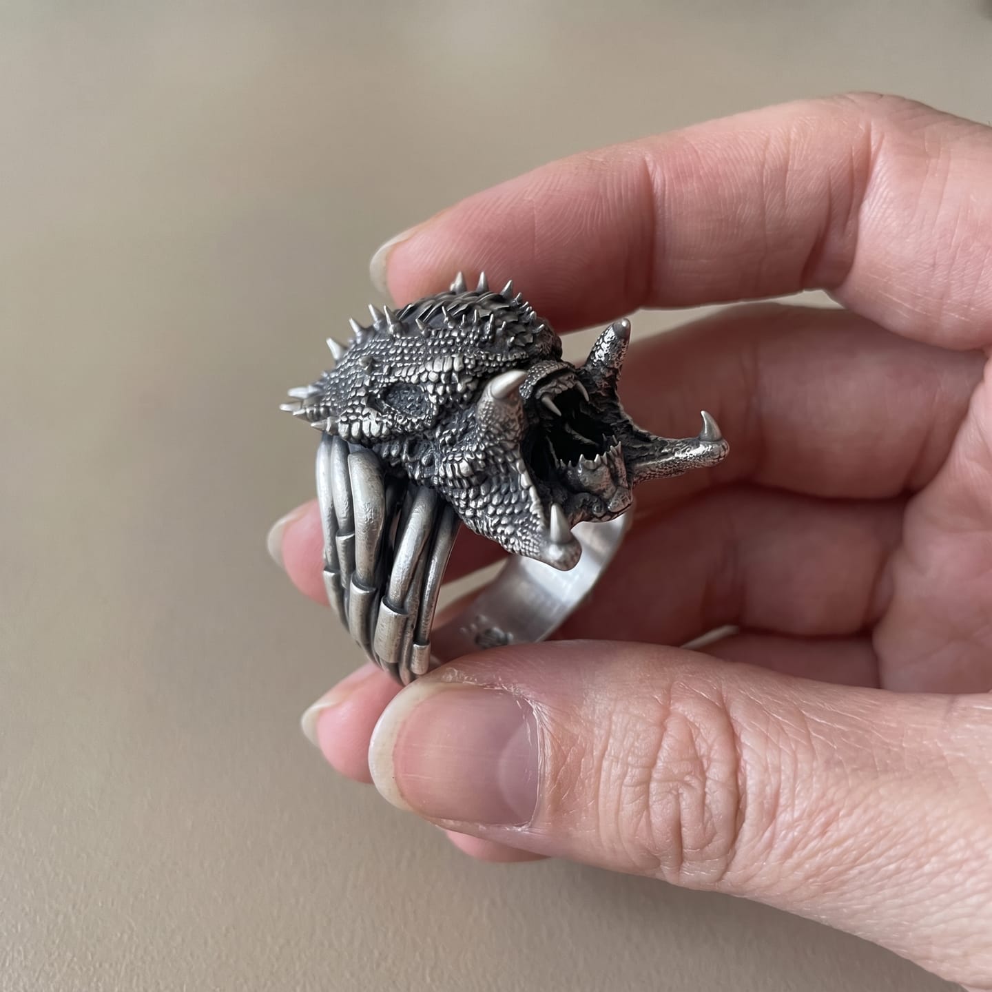 Customer photo review of Predator Alien Ring