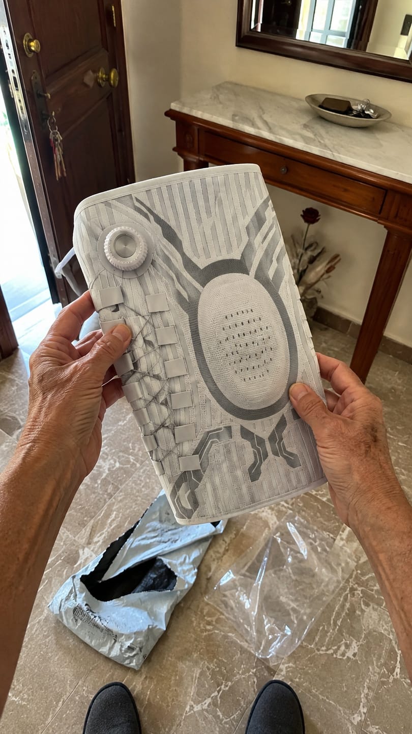 Customer photo review of Alveley - Knee Brace with Side Adjustment Dial