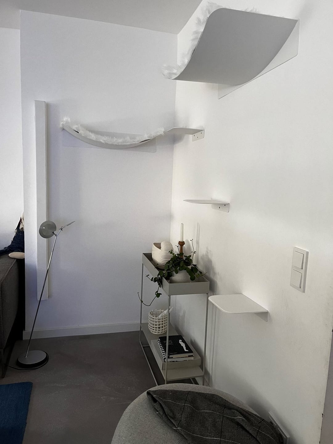Customer photo review of STYA Katzen Kletterwand | Katzen Treppe WL340 | Mit 3 Stufen