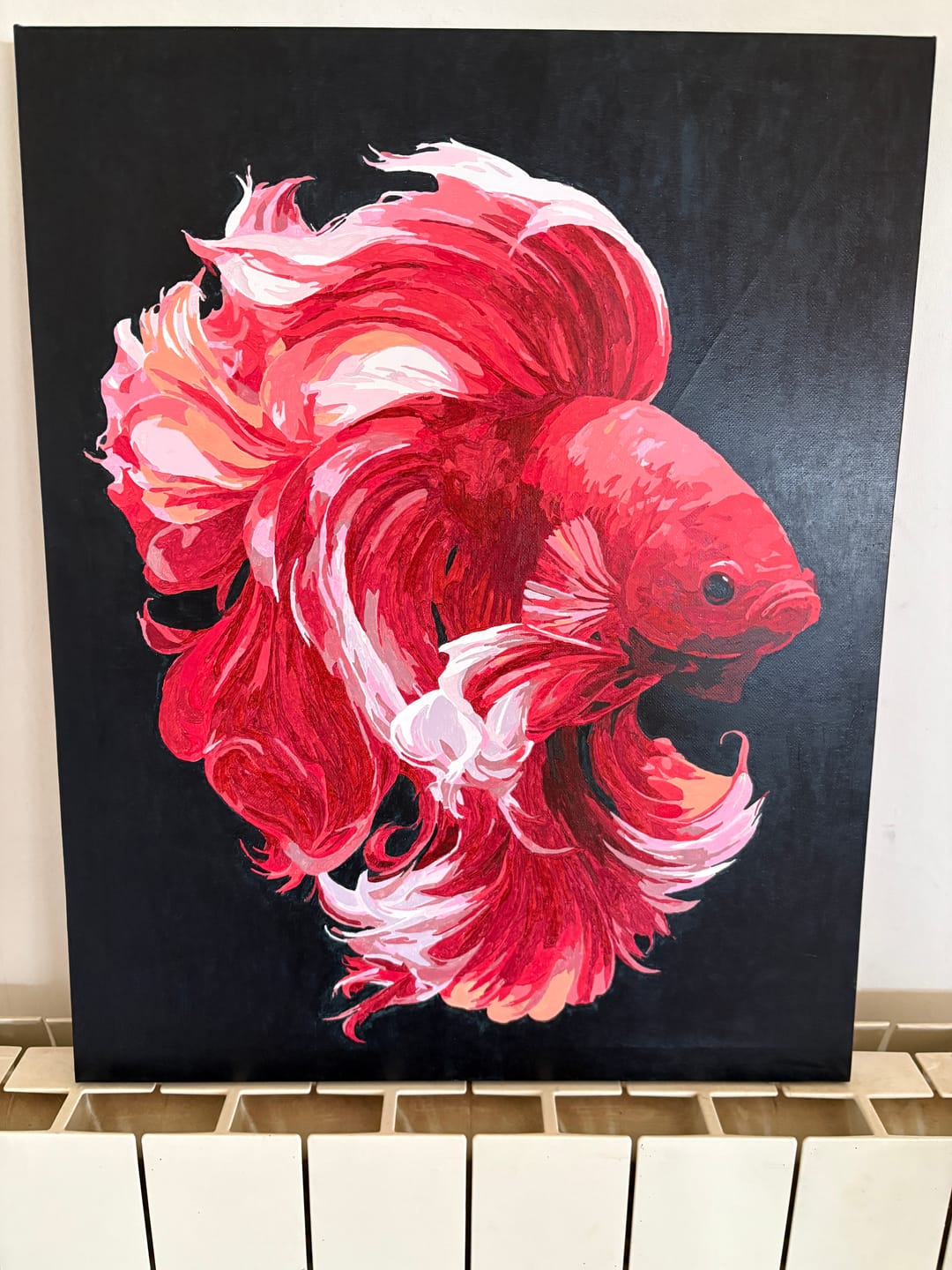 Customer photo review of Velvet Beta | Paint by Number