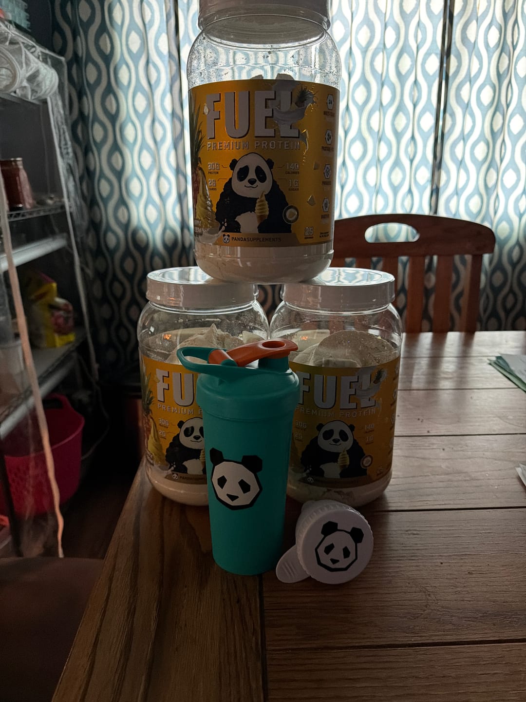 Customer photo review of 🎁 NEW PANDA Funnel and Storage Container (100% off)